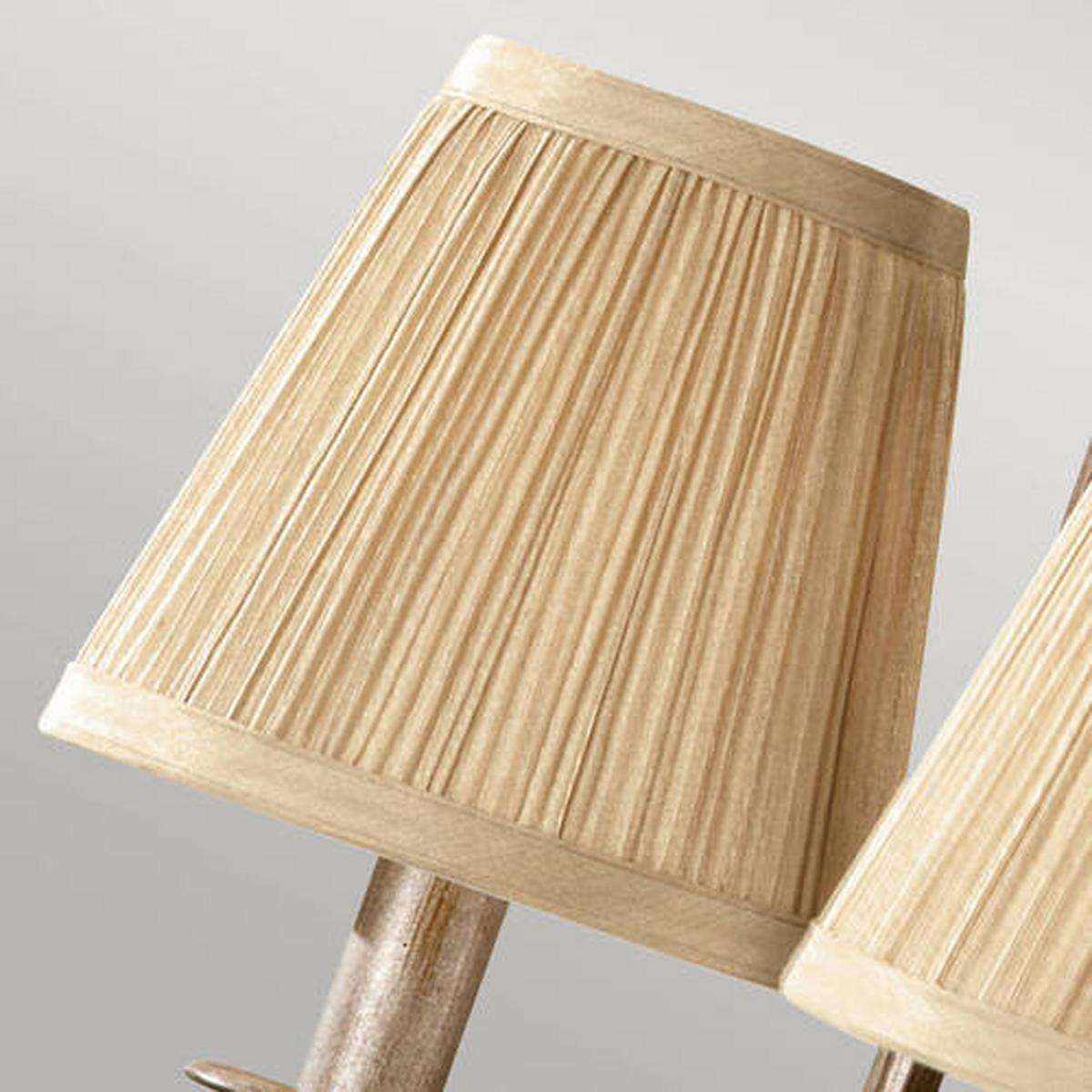 Luster Fe- Abbey 3 - srebrne boje/boje pijeska, Konvencionalno, metal (48.3/66.3cm) - Elstead Lighting