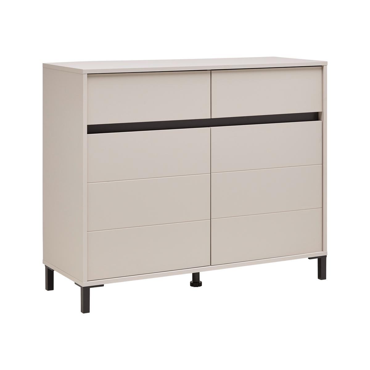 Kommode Arran Kaschmir - Kaschmir, MODERN, Holzwerkstoff (106/90/40cm) - Mömax