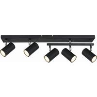 Strahler Witmo in Schwarz max. 35 Watt - Schwarz, MODERN, Metall (70/35/17cm) - Mömax