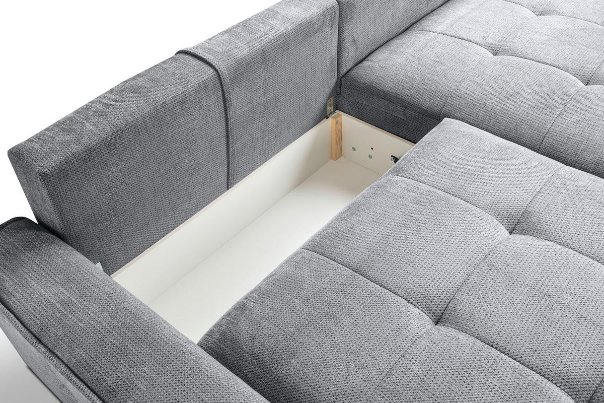 COLțAR ATHOS - cappuccino/gri, Modern, textil (292/73-97/190cm) - Modern Living