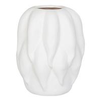 Vase Beige - Beige, Design, Keramik (19.5/26/19.5cm)