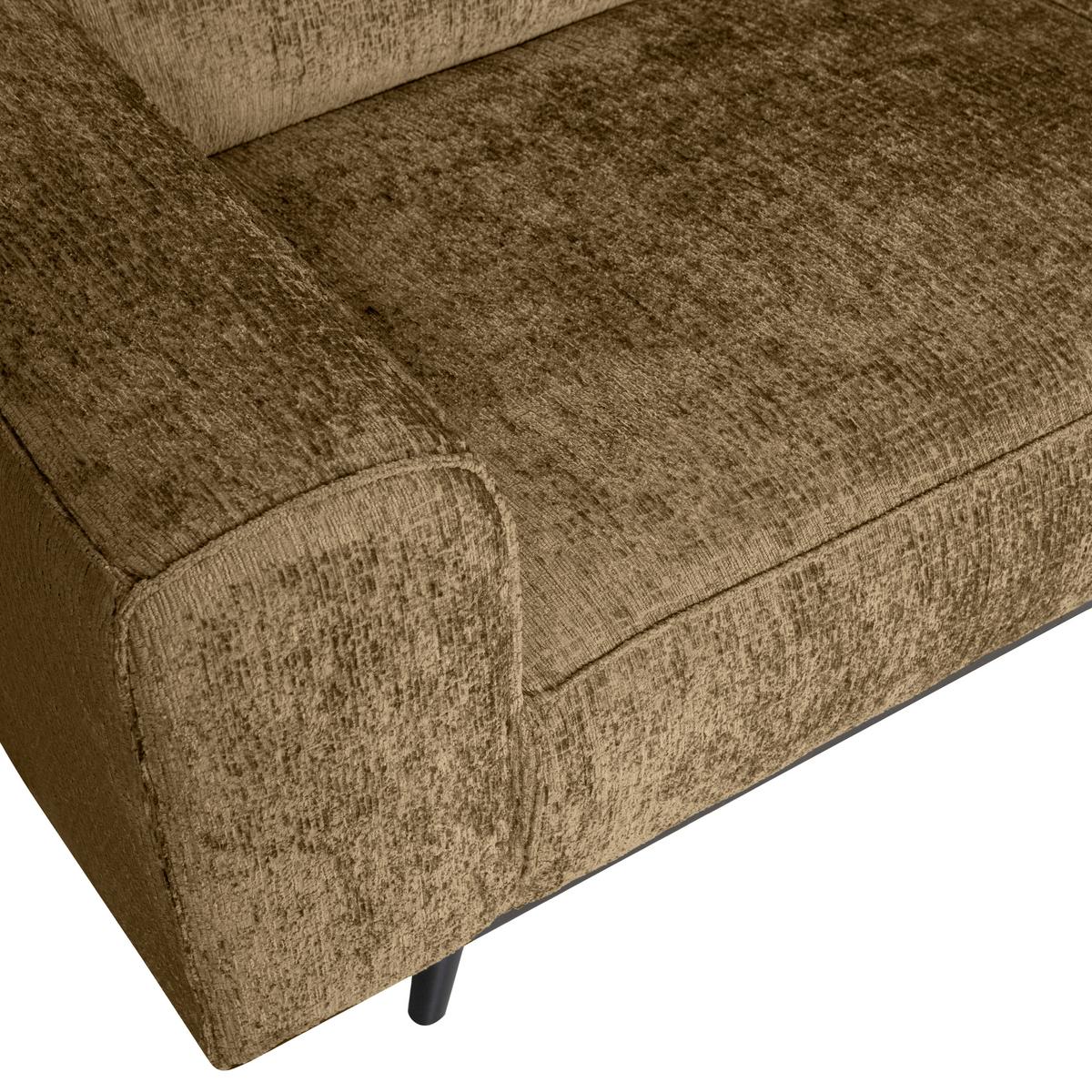 ECKSOFA Statement Gelb S: 274x210cm - Gelb/Schwarz, Design, Holz/Textil (274/210cm) - Livetastic