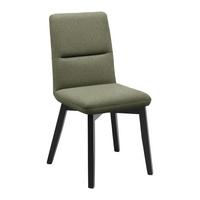 Stuhl Canon in Grün - Schwarz/Grün, Konventionell, Holz/Textil (49/88/61cm) - Based