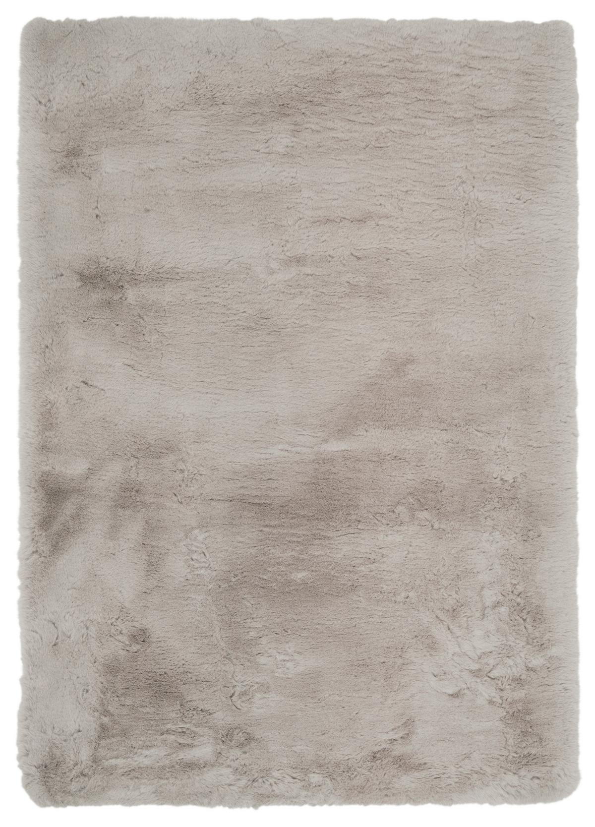Műszőrme Melanie - szürke, Romantik / Landhaus, textil (80/150cm) - Modern Living