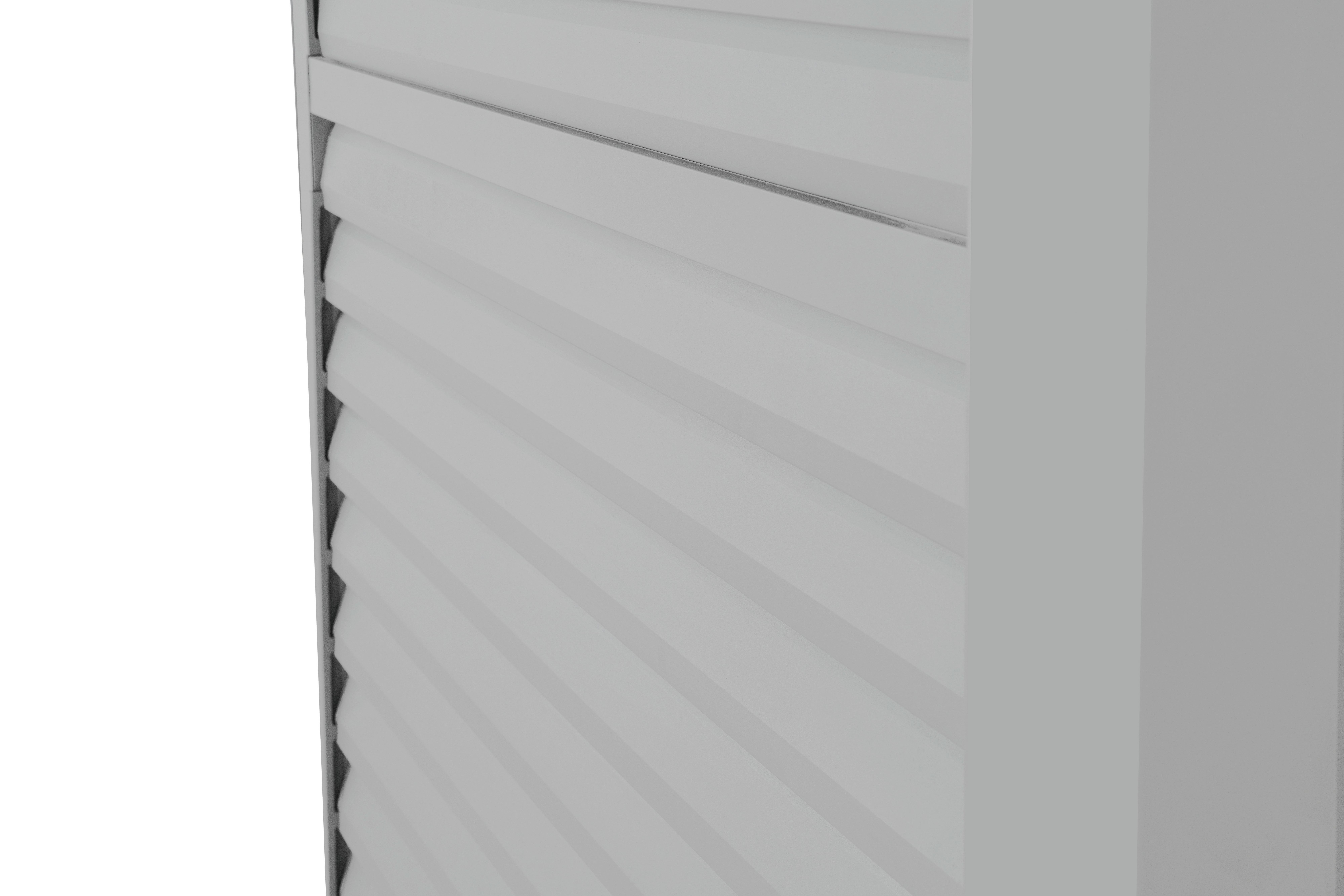 Stranski Del Za Pergolo Classic, Bela, 93x240cm - bela, Trendi, kovina (93/240/10cm) - Gardenson