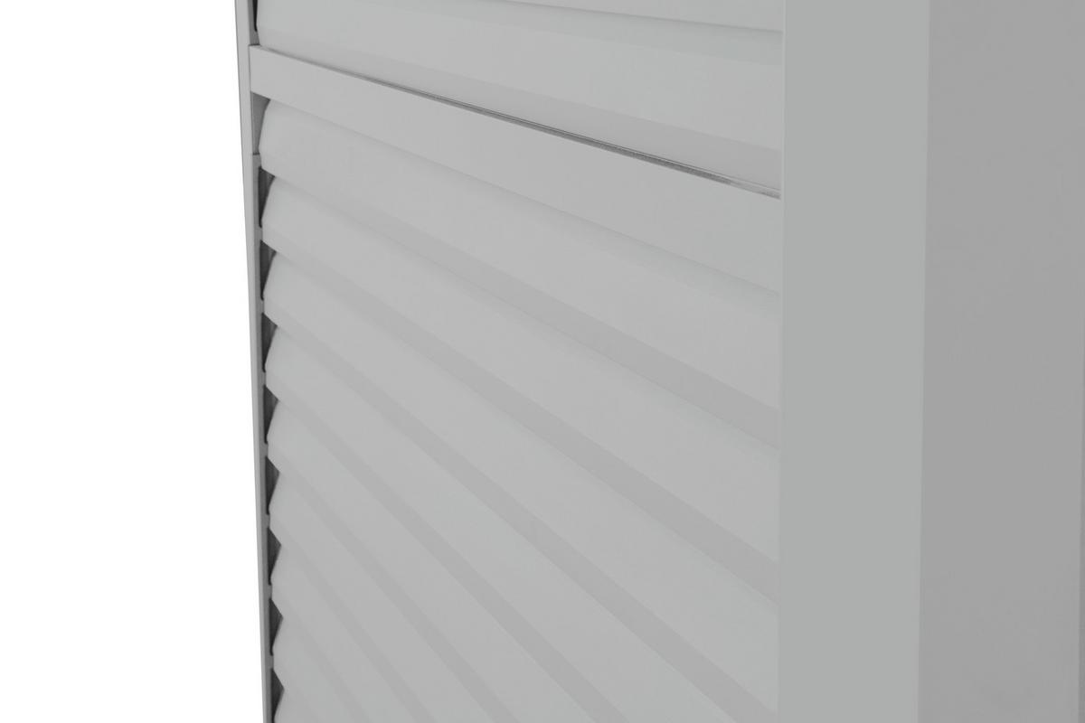 PERGOLA 111 SHUTTER WALL WEIß 123 - Basics (123/240/10cm) - Gardenson