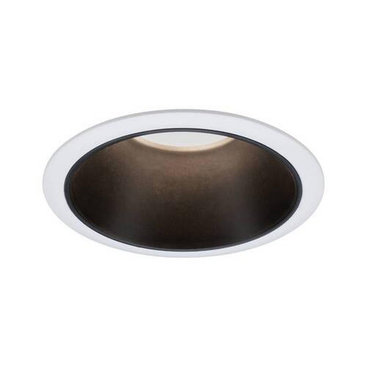 LED-Strahler Cole in Schwarz/Weiß max. 6 Watt - Schwarz/Weiß, Design, Kunststoff/Metall (8,8cm) - Paulmann