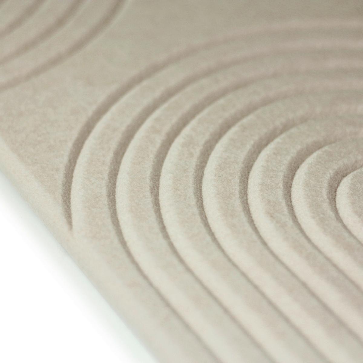 Akustikpaneel Milena Beige ca. 30x60cm - Beige, Textil (30/60cm) - Premium Living