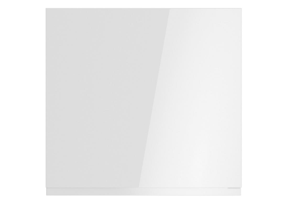 Küchenoberschrank Monza ca. 60x57 cm Weiß - Weiß Hochglanz/Weiß, LIFESTYLE, Holzwerkstoff (60/57/34cm) - Held