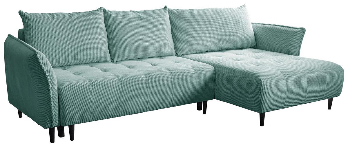 Coltar MONTE CARLO - verde mentă, Trend, textil (290/160cm) - Modern Living