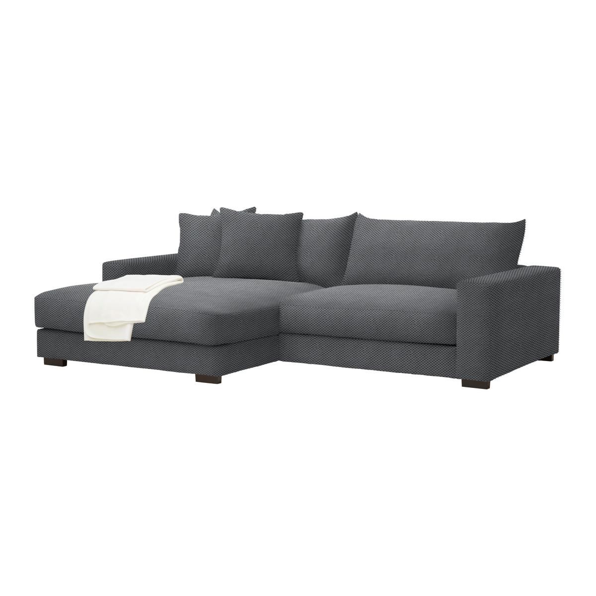 Ecksofa Pedro Grau - Grau, MODERN, Textil (180/83/265cm) - Mömax