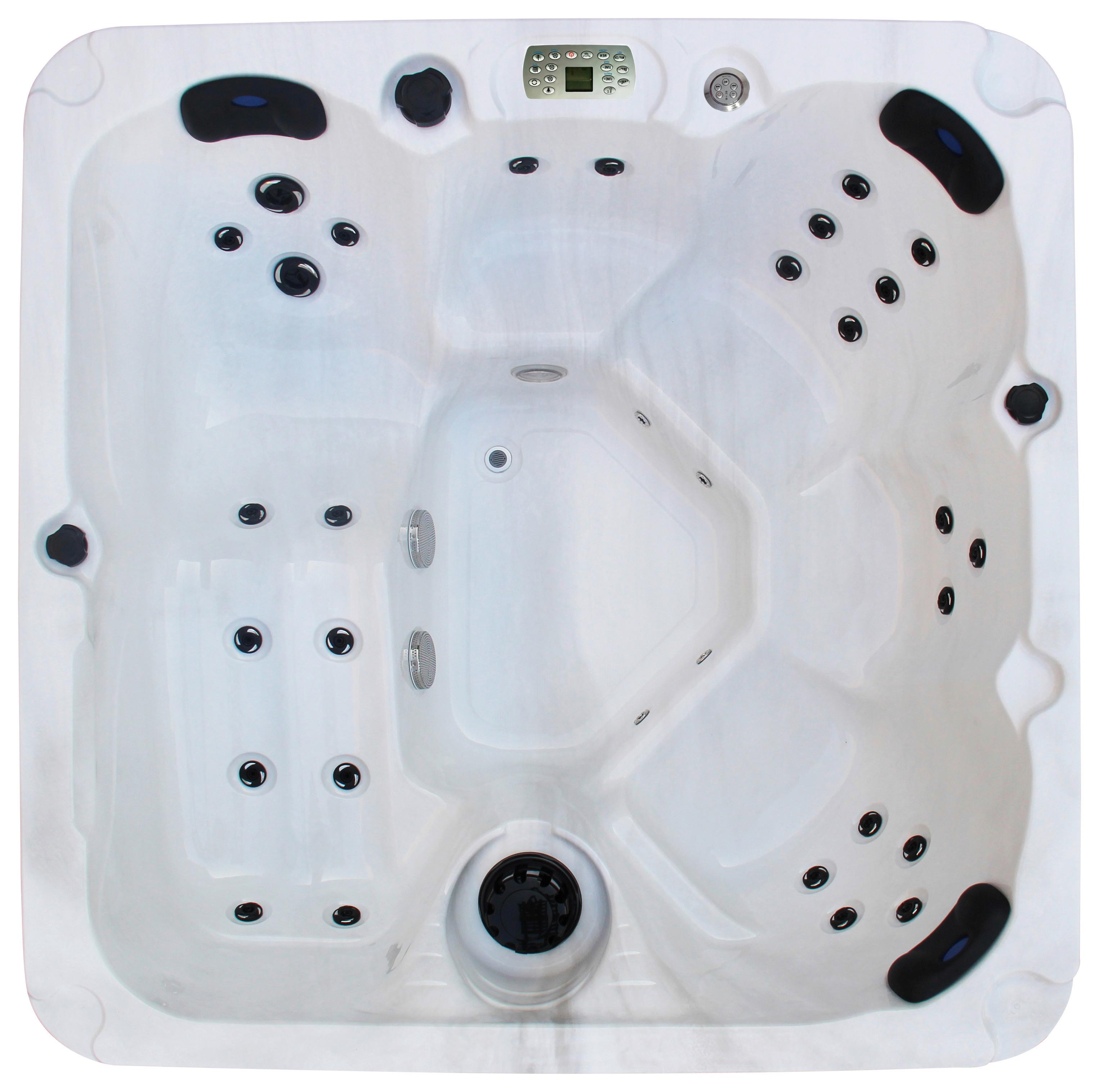 Jacuzzi Palma - fehér, műanyag/fém (190/86/190cm) - Sanotechnik