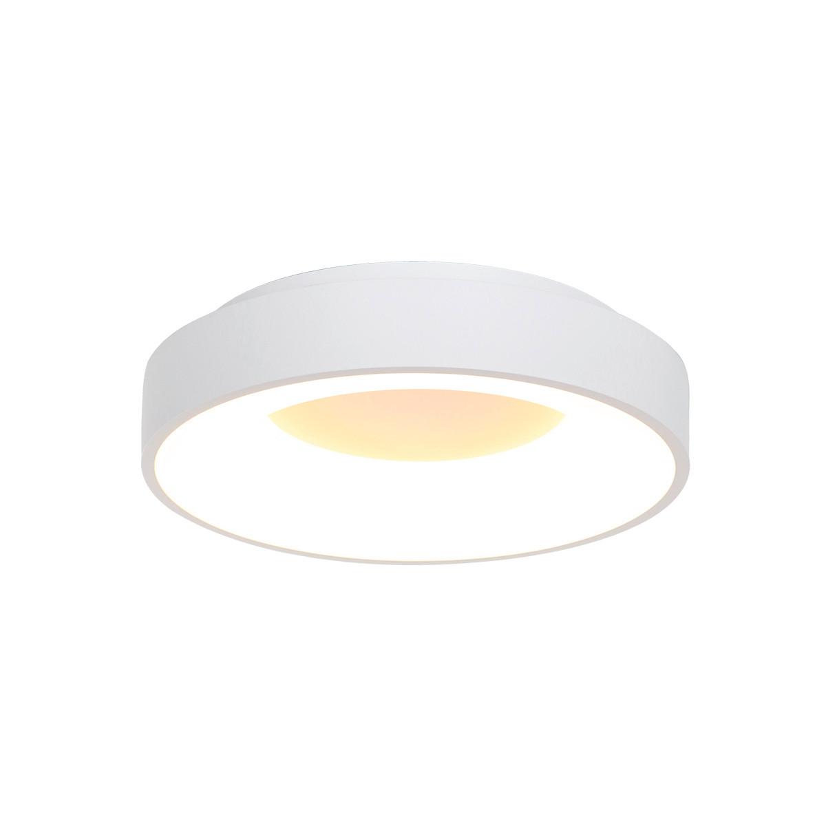 LAMPA SUFITOWA LED 2562W RINGLEDE - biały, Basics, tworzywo sztuczne/metal (38/9cm)