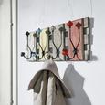 Wandgarderobe Anna - Multicolor, Holz/Keramik (59/21/11cm) - PREMIUM LIVING