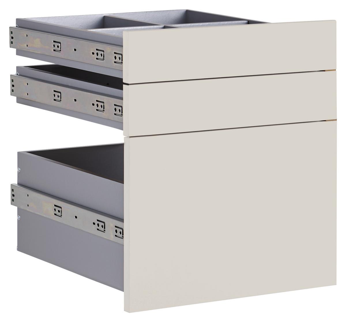 Schubladenset Unit Kaschmir - Kaschmir, MODERN, Holzwerkstoff (45,3/50,3/47cm) - Based