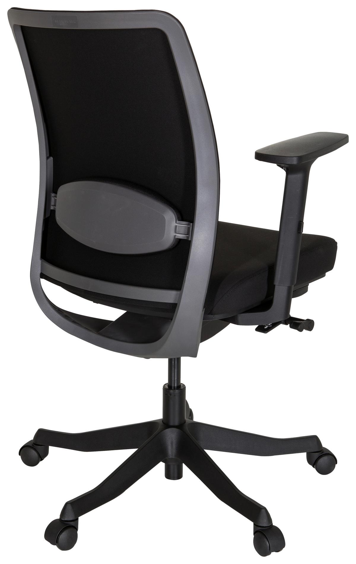Vrtljivi Stol Senator, Črna - črna, Moderno, umetna masa/tekstil (68/111/60cm) - MID.YOU