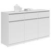 Kommode in Weiss - Weiss, Konventionell, Holzwerkstoff (135/81/42cm) - Mömax