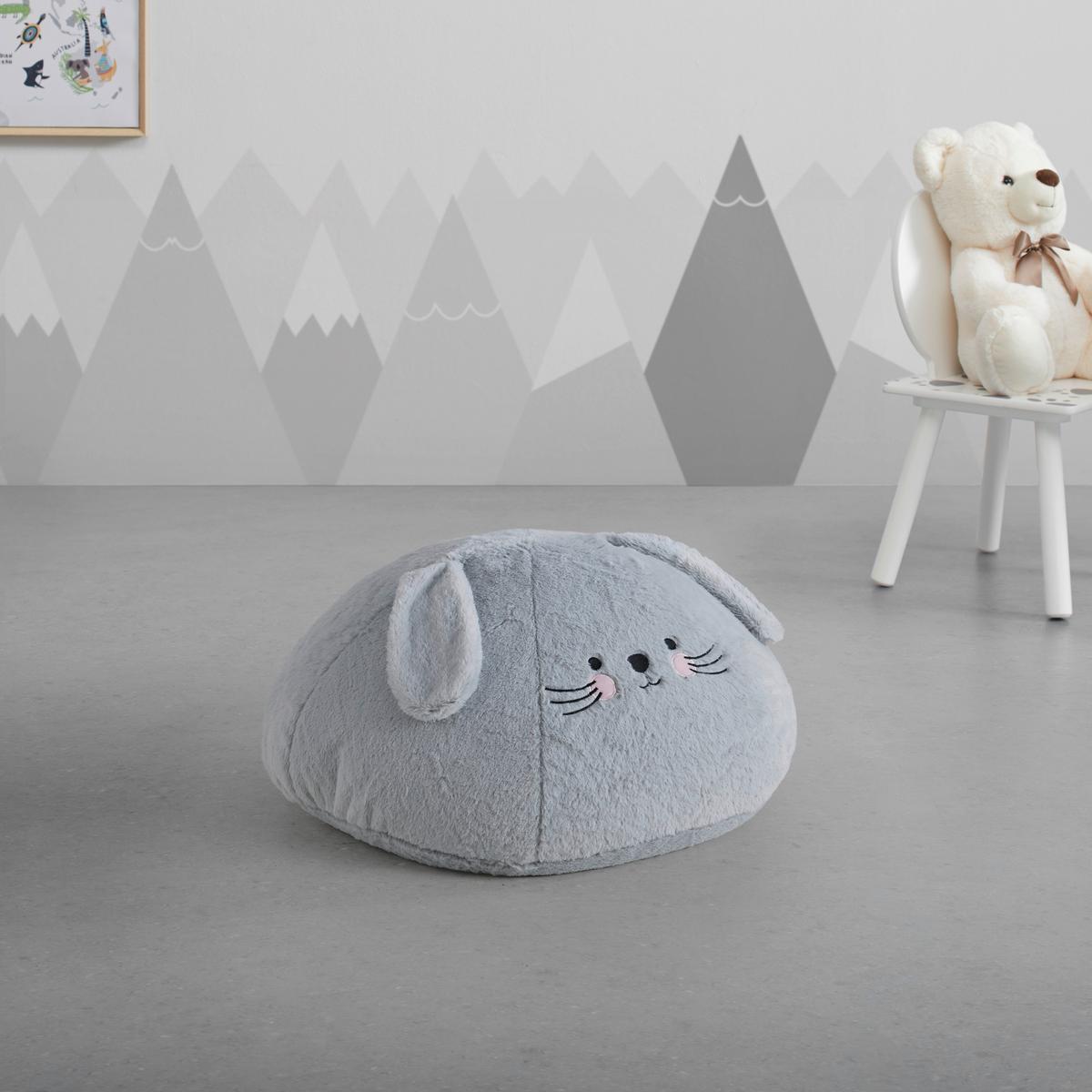 Puff Snuggle - szürke, Modern, textil (56/26/56cm) - Premium Living