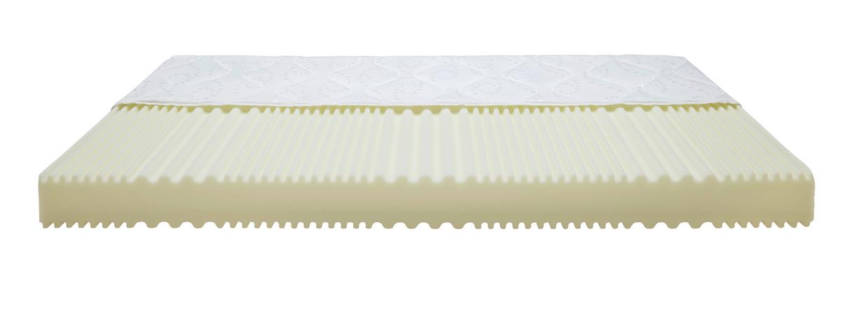 Komfortschaummatratze Annabell H2 ca. 90x200cm - Weiß, Textil (90/200cm) - Based