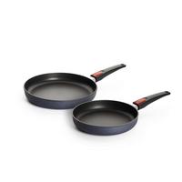 ZESTAW PATELNI NB-DPI-SET-0003 - czarny, Basics, metal (20+28cm) - WOLL