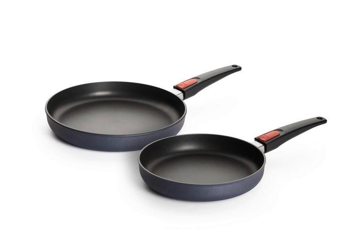 ZESTAW PATELNI NB-DPI-SET-0003 - czarny, Basics, metal (20+28cm) - WOLL