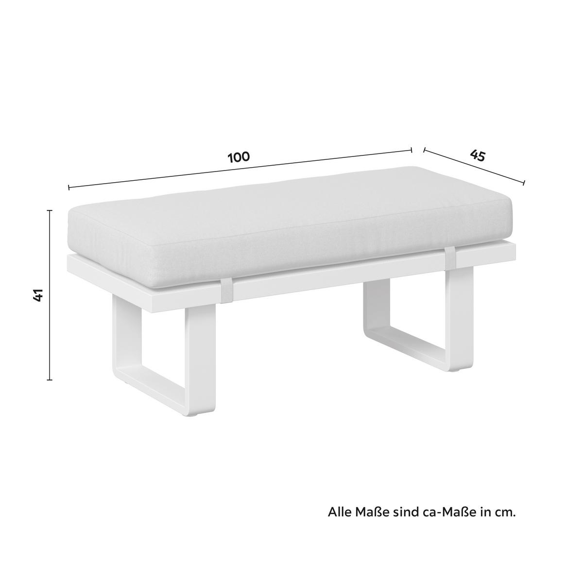 Kerti Étkezőgarnitúra Leandra - világosszürke/sötétszürke, Modern, műanyag/textil (288/253cm) - Bessagi Garden