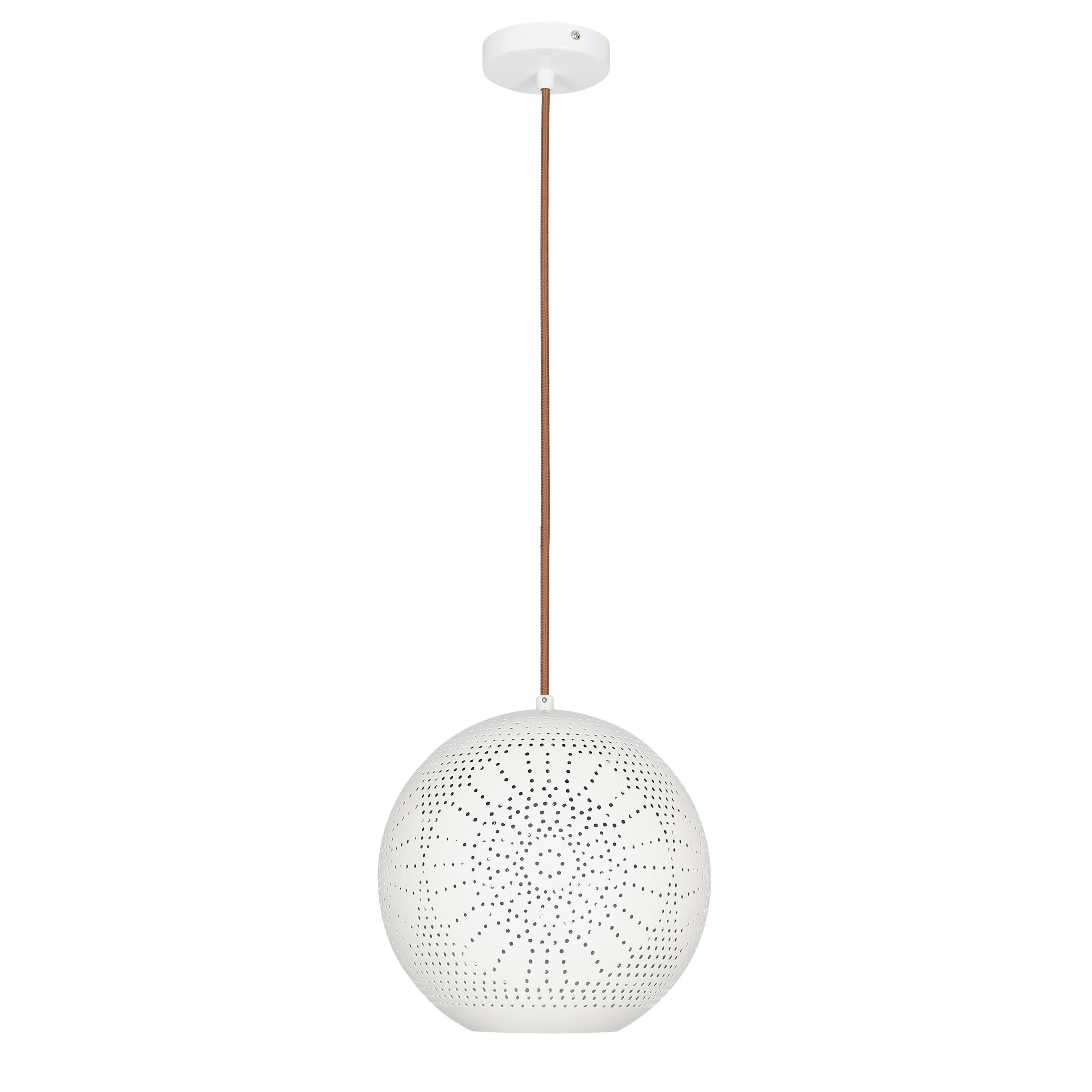 Viseća Svjetiljka Bene - bijela, Design, metal (25/125cm)