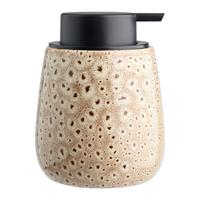 Dozator Săpun Magnus - gri deschis/maro bej, Modern, ceramică/plastic (10/12.8cm) - Mömax