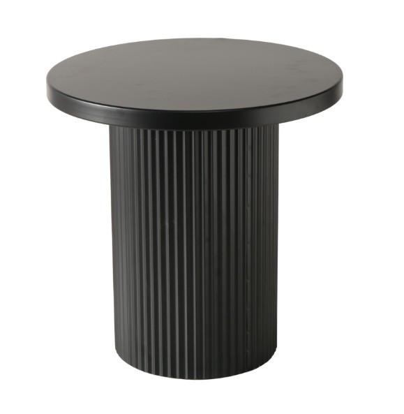 STOLIK BOCZNY BOBBY - czarny, Basics, metal (40/40cm) - Boltze Home