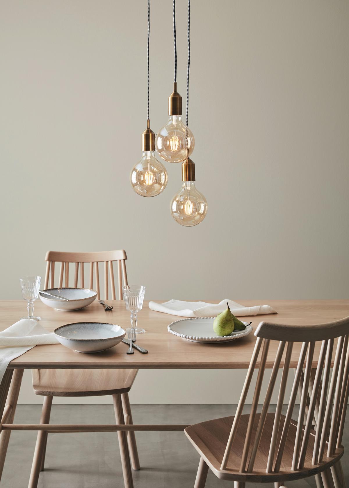 Hängeleuchte Bronx Pendnant max. 60 Watt - Messingfarben, Basics, Metall (25/25/152cm) - Markslöjd