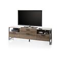 Nizka Omarica Steel - hrast/rjava, Moderno, kovina/umetna masa (178/55/40cm) - Mömax modern living Nizka Omarica Steel - hrast/rjava, Moderno, kovina/umetna masa (178/55/40cm) - Mömax modern living