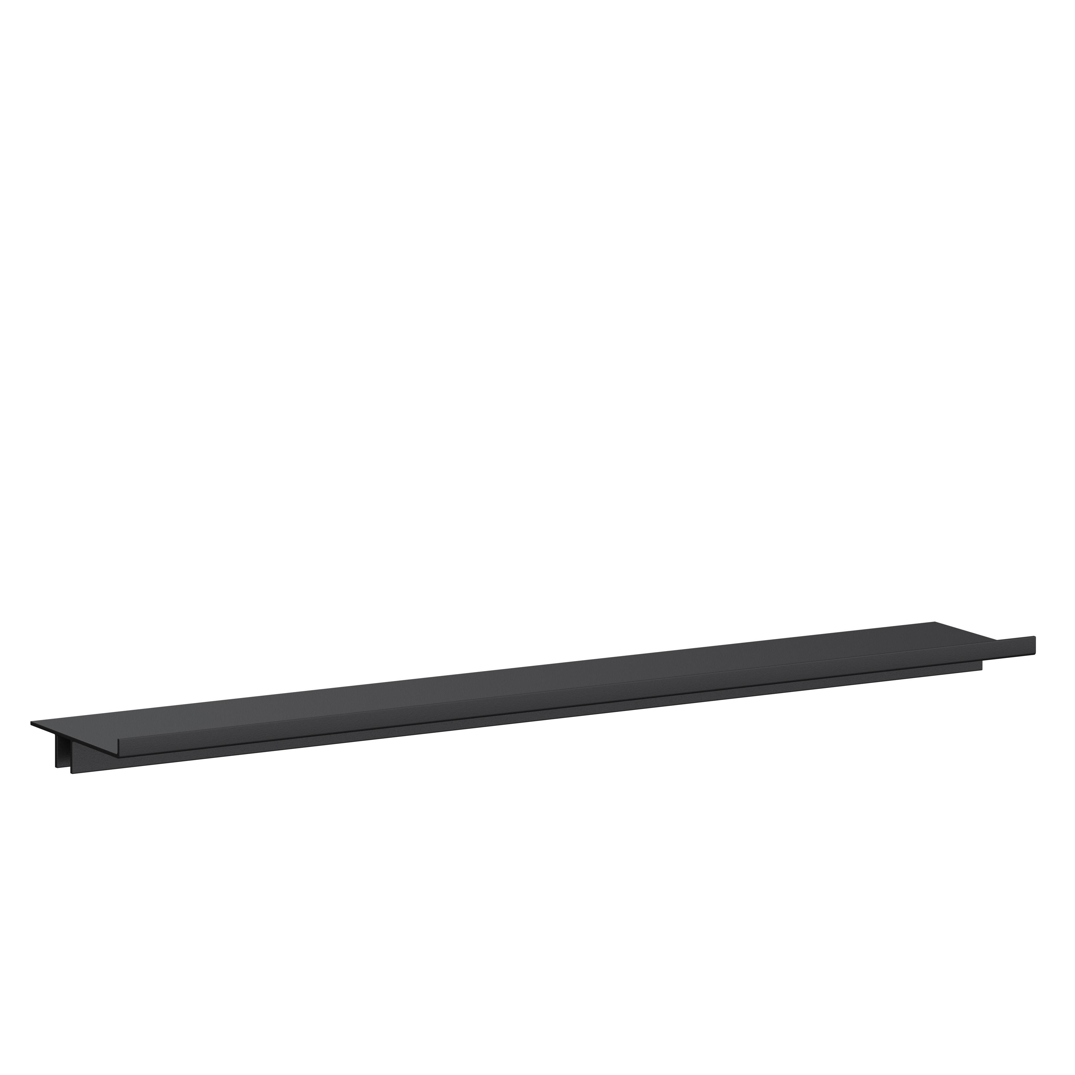 Universalablage Systemstyle Schwarz - Schwarz, MODERN, Metall (56/2,5/10,3cm) - System Style