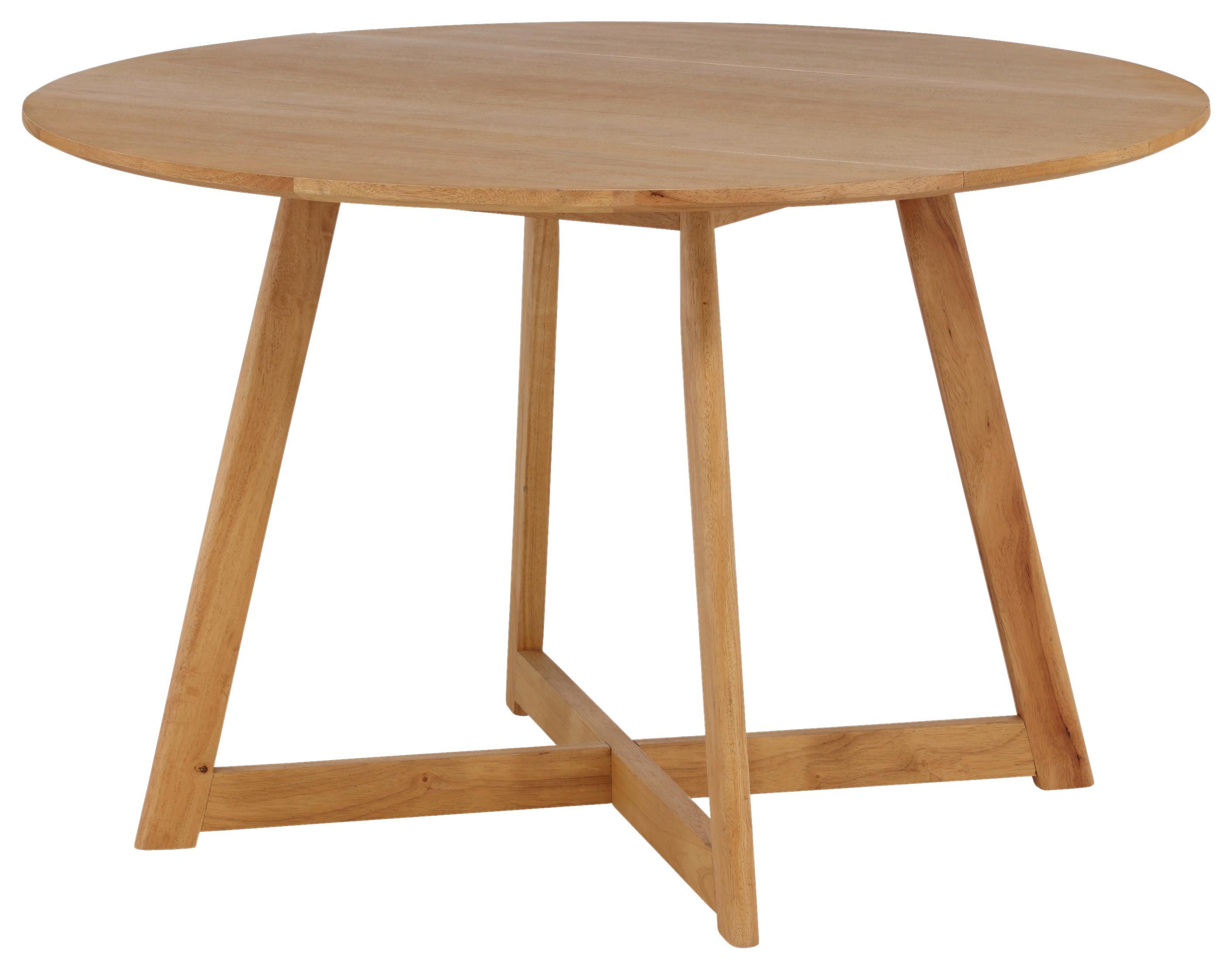 Esstisch Yakidon Ø ca. 120 cm - Beige, Design, Holz/Holzwerkstoff (120/52/75cm) - Livetastic