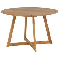 Esstisch Yakidon Ø ca. 120 cm - Beige, Design, Holz/Holzwerkstoff (120/52/75cm) - Livetastic