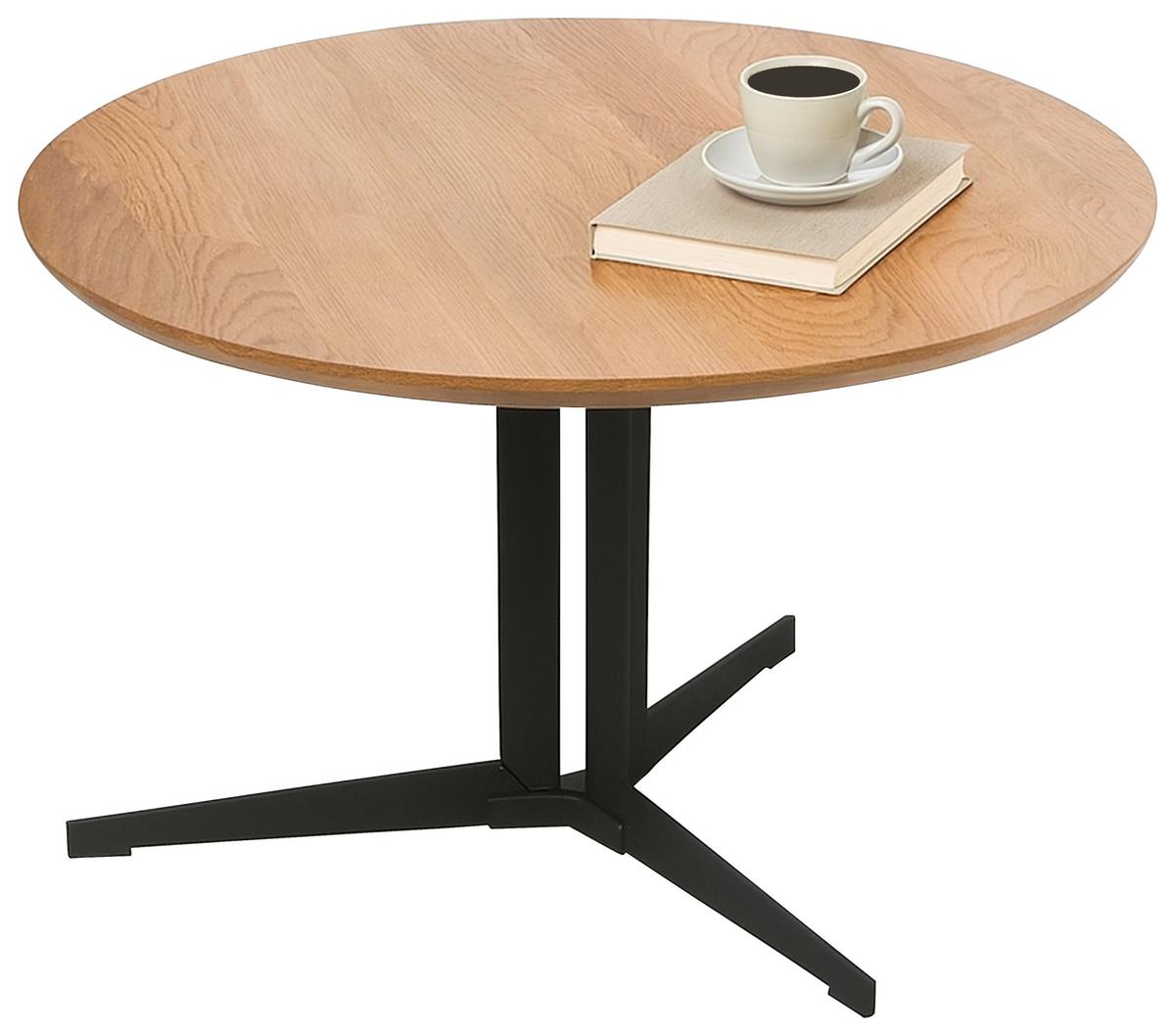 Măsuță de cafea MOMBASA 75 - culoare natur/gri, Konventionell, lemn/metal (75/50/75cm) - Modern Living