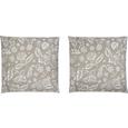Bettwäsche Florentine, ca. 200x200cm - Grau, ROMANTIK / LANDHAUS, Textil (200/200cm) - Mömax modern living