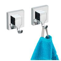 Cârlig Quadro - culoare crom, Modern, plastic (6/7/5cm) - Wenko