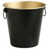FLASKKYLARE GLAMOUR - svart/guldfärgad, Modern, metall (21,7/20,5cm) - Mömax