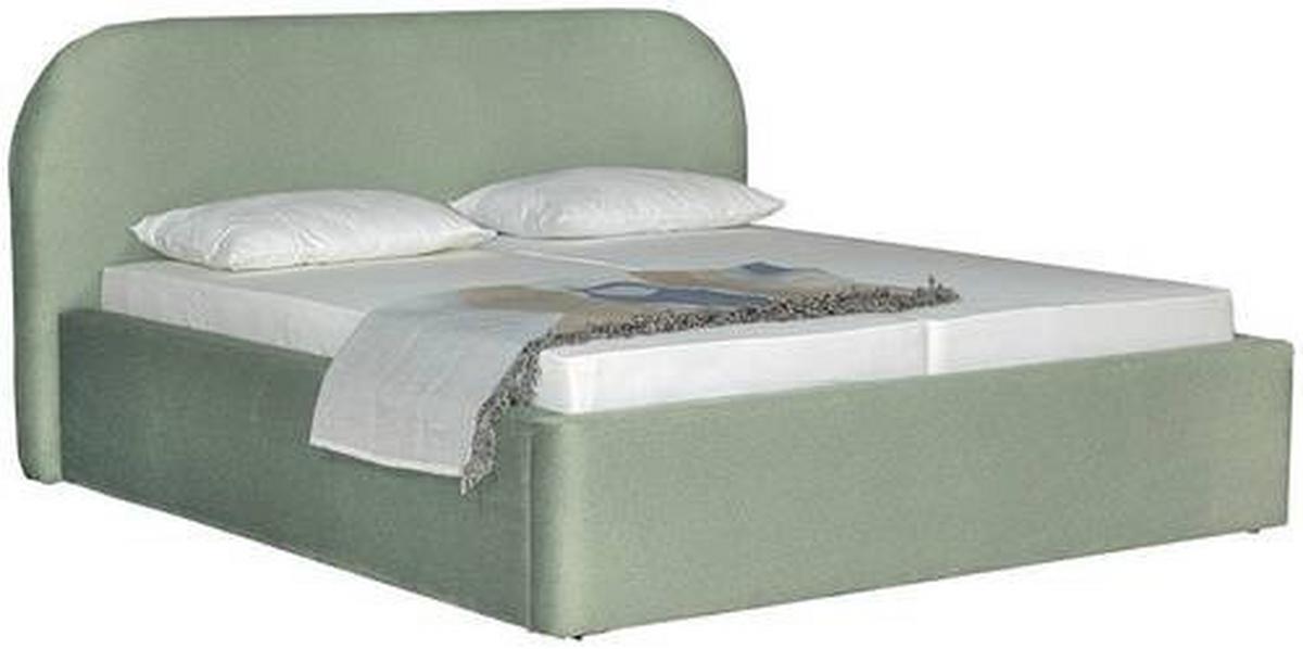 PAT TAPITAT BILBAO STORAGE - verde deschis, Design, lemn/textil (160/200cm) - Modern Living