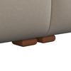 SOFFA TALIA - beige/Khaki, Modern, trä/textil (237/60,5/98cm) - Bessagi Home
