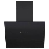 Dunstabzugshaube Selia ca. 60x116 cm Schwarz - Schwarz, Trend, Glas/Metall (60/78-116/40,8cm) - Respekta
