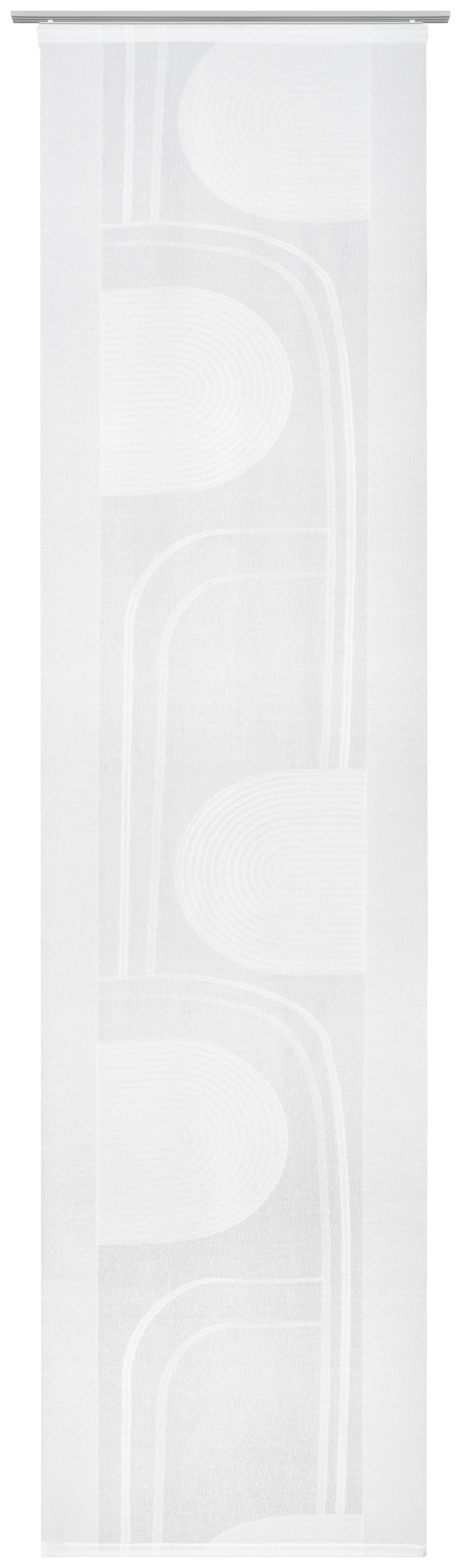 ZASŁONA PANELOWA CAPRICE - kolor naturalny, Design, tkanina (60/255cm) - Novel