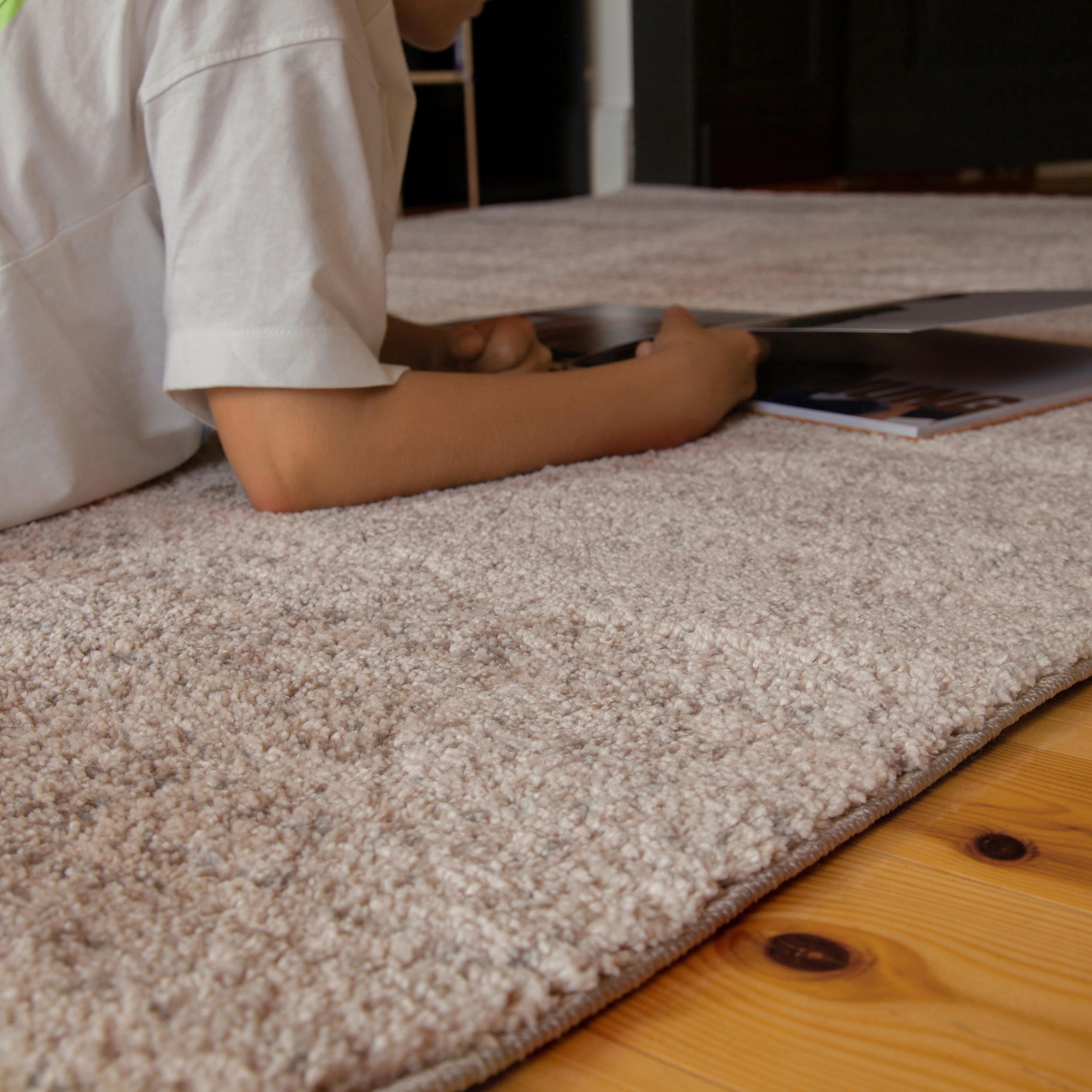 FLACHWEBETEPPICH MY NASSAU 772 - Sandfarben, Design, Textil (80/150cm)