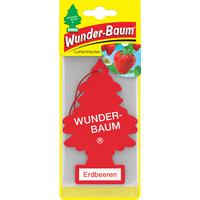 Autóillatosító Wunderbaum Eper - piros, fa