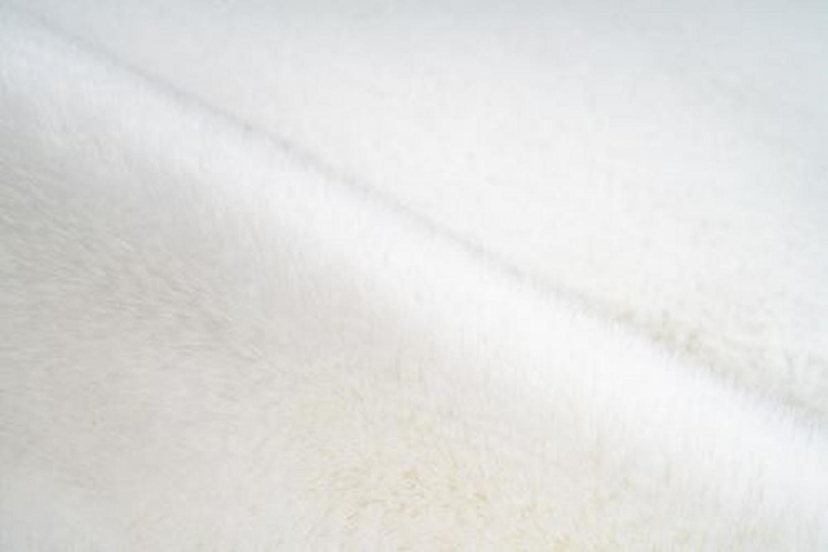 Kunstfell Kohh6-60-180-O Rabbit - Weiss, Trend, Textil (60/180cm) - Kayoom
