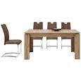 Jedilna Miza Bari - hrast, Konvencionalno, leseni material (160-200/77/90cm) - Modern Living Jedilna Miza Bari - hrast, Konvencionalno, leseni material (160-200/77/90cm) - Modern Living
