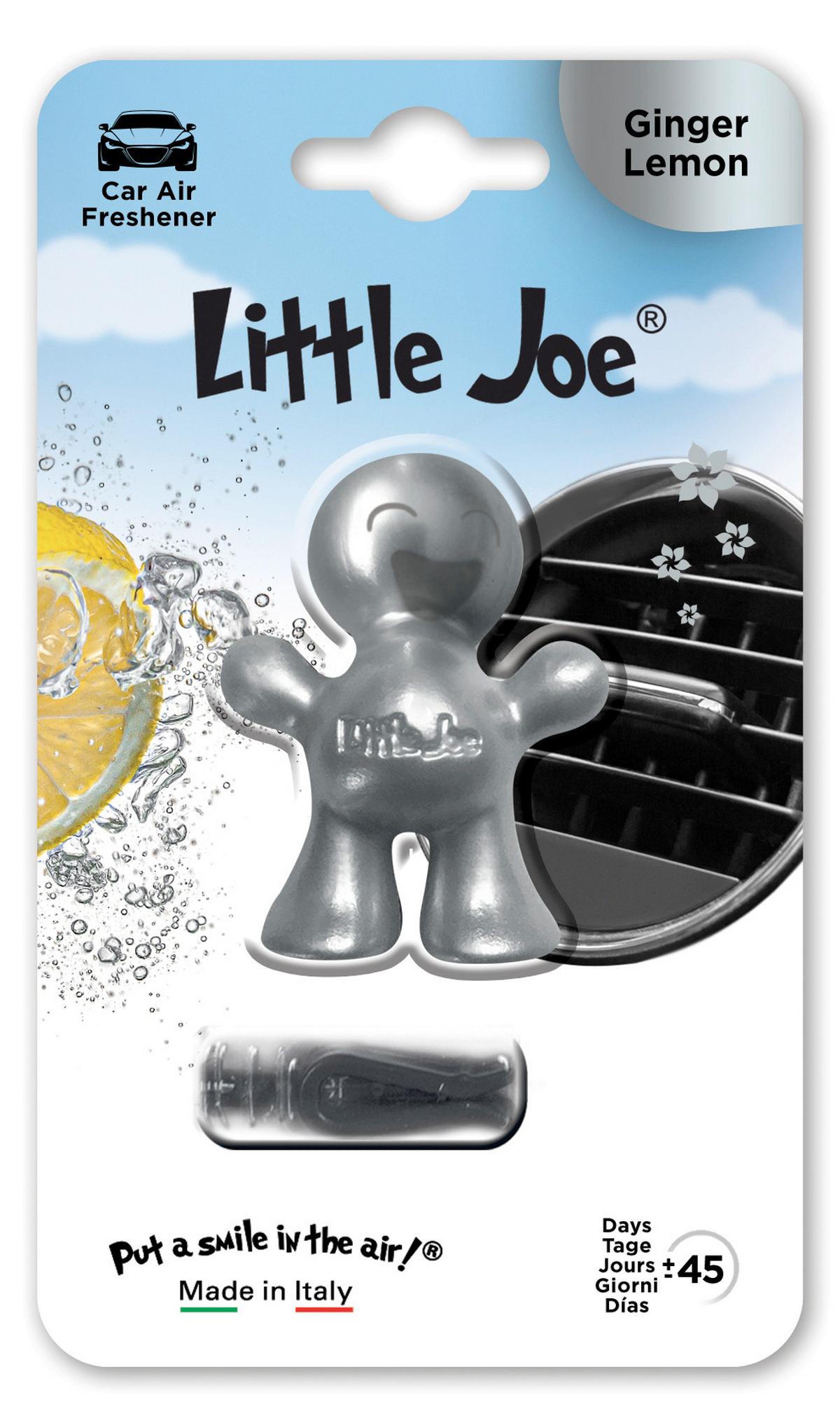 Autóillatosító Little Joe Ginger - ezüstszínű, műanyag (2.6/14.5/8.5cm)