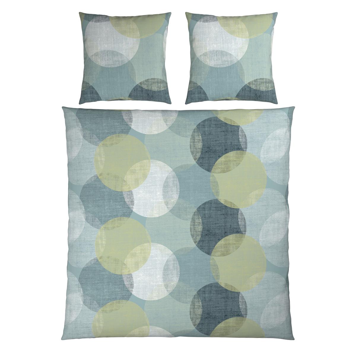 POŚCIEL SHERRY - turkusowy, tkanina (200/200cm) - Esposa