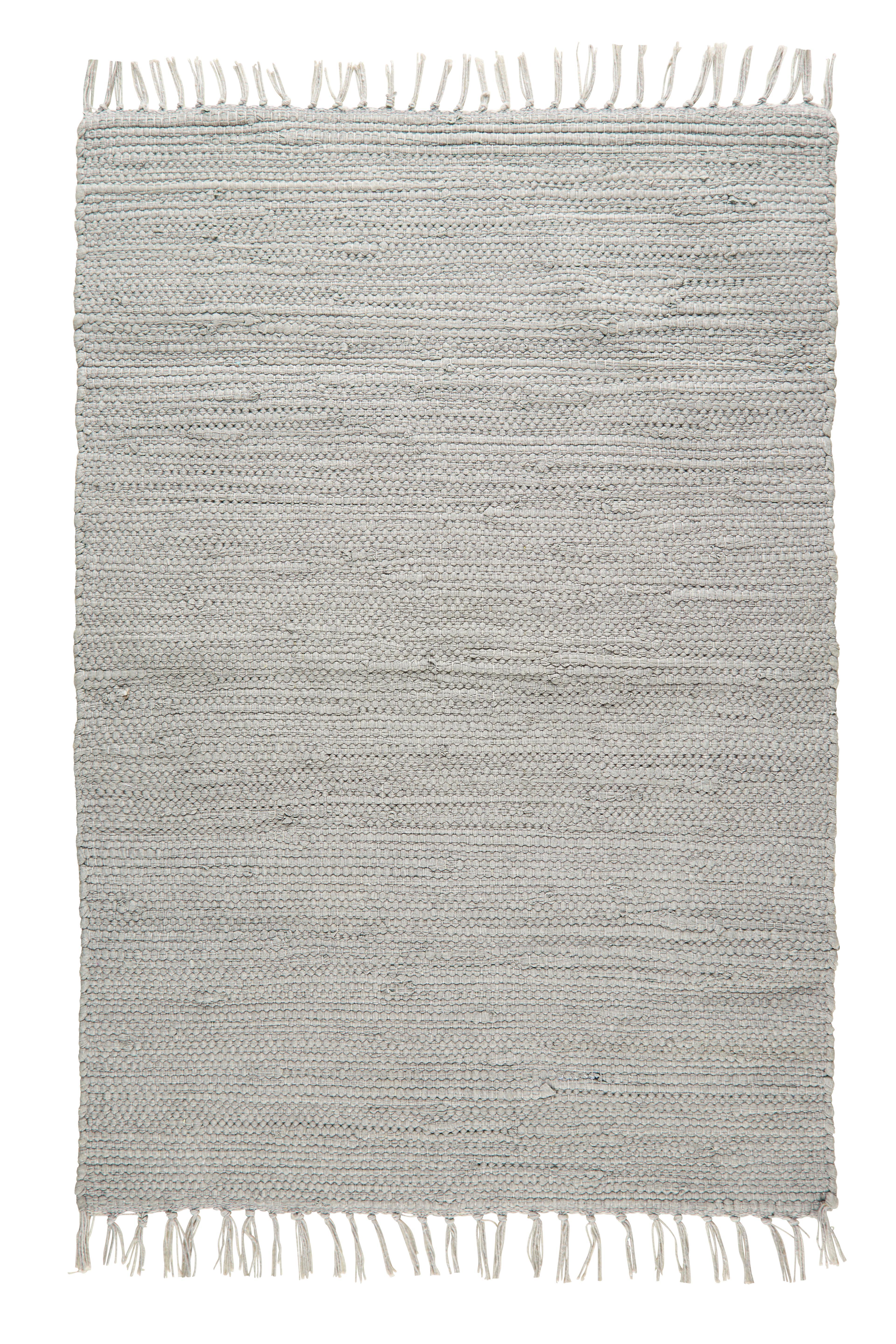 Fleckerlteppich Julia in Grau ca. 60x90cm - Grau, ROMANTIK / LANDHAUS, Textil (60/90cm) - Mömax modern living