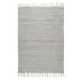 Fleckerlteppich Julia in Grau ca. 70x130 cm - Grau, ROMANTIK / LANDHAUS, Textil (70/130cm) - Mömax modern living Fleckerlteppich Julia in Grau ca. 70x130 cm - Grau, ROMANTIK / LANDHAUS, Textil (70/130cm) - Mömax modern living